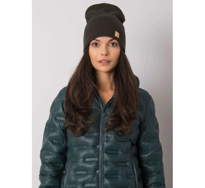 Dámská čepice 12 khaki