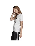 Dámske nohavice Trefoil W FM3306 white - Adidas Dámske nohavice Trefoil W FM3306 white - Adidas