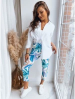 Dámské kalhoty FLOWER GARDEN zelené Dstreet model 21969354 - FashionStreet