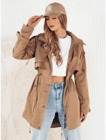 Dámská přechodná bunda parka béžová Dstreet model 21974366 - FashionStreet