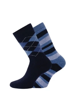 Ponožky WiK 20644 Stripes, Rhomboids Pánske A'2 39-46