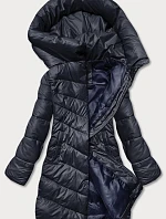 Dámska zimná bunda tmavomodrá (TY041-2)