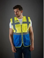 HVW HiVis síťovaná bezpečnostní vesta 79.W vis yellow model 22502566 - Yoko HVW HiVis síťovaná bezpečnostní vesta 79.W vis yellow model 22502566 - Yoko