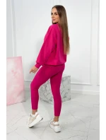 Kalifornská bavlnená súprava fuchsiová