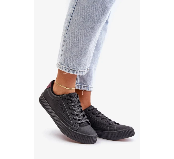 Dámske zateplené tenisky Big Star Black