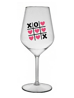model 22168325 čirá nerozbitná sklenice na víno 470 ml - Giftela