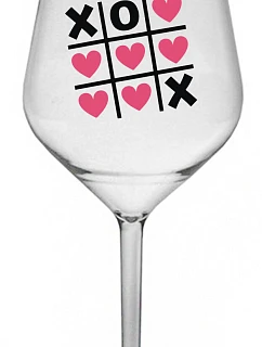 model 22168325 čirá nerozbitná sklenice na víno 470 ml - Giftela