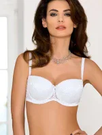 Dámska podprsenka Elise biela - Nipplex