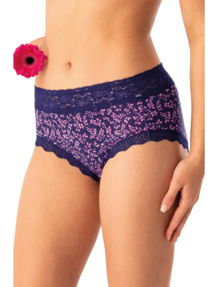 Dámske 2PACK LPC 547 Dark Blue / Pink Pattern - Key