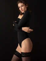 DOLCEZZA - SAMODRŽIACE PANČUCHY 20 DEN