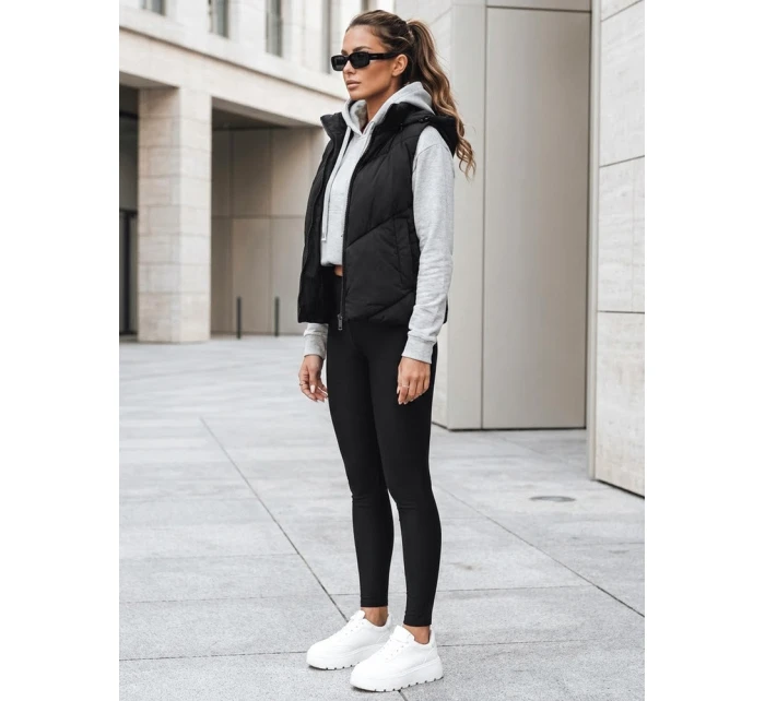 Dámská prošívaná vesta černá Dstreet model 21990693 - FashionStreet