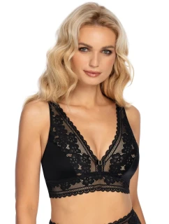 Dámska podprsenka Gizela čierna - PINK