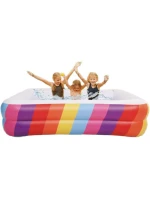 2-rodinná zaoblená 2-krúžková zaoblená umývadlová misa Rainbow 195x140x47 cm 51470