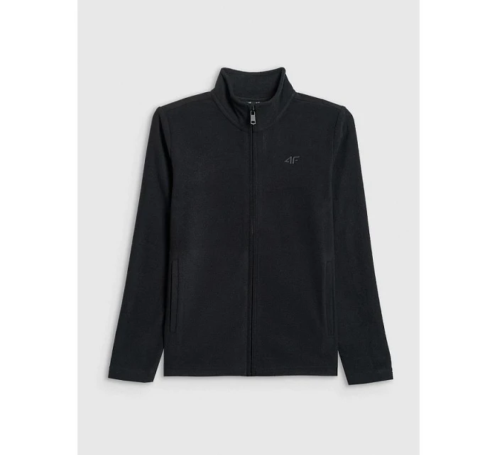 Chlapčenská fleecová mikina s kapucňou 4F 4FJRSS26TFLEM508-20S