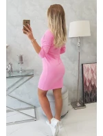 Klasické růžové šaty Klasické růžové šaty