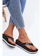 Dámské žabky na platformě Big Star NN274A727 Černé Dámské žabky na platformě Big Star NN274A727 Černé