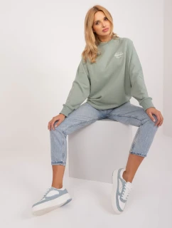 Mikina D10088BC02656A pistáciová