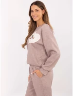 Mikina DHJ BL 20322.72 dark lilac Mikina DHJ BL 20322.72 dark lilac