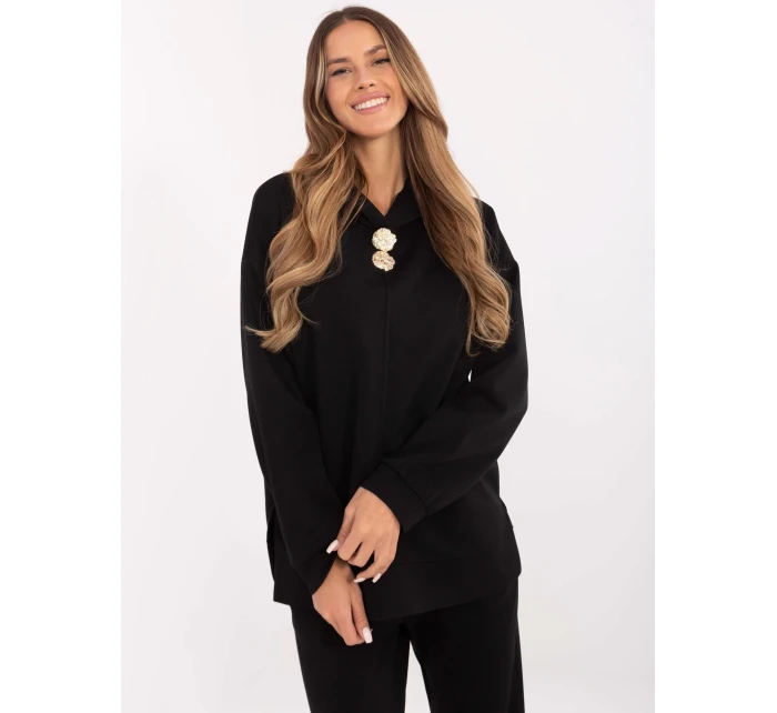 Mikina DHJ BL 20510.68 čierna