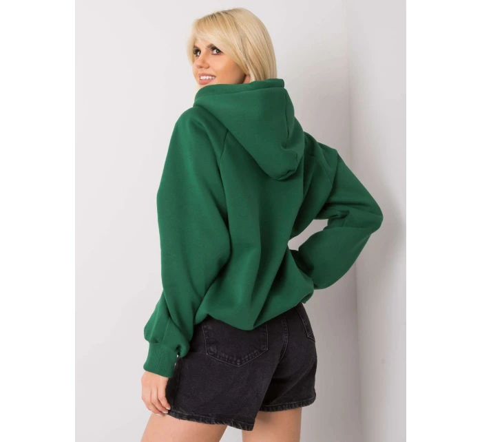 Mikina EM BL 651/3.39X tmavo zelená