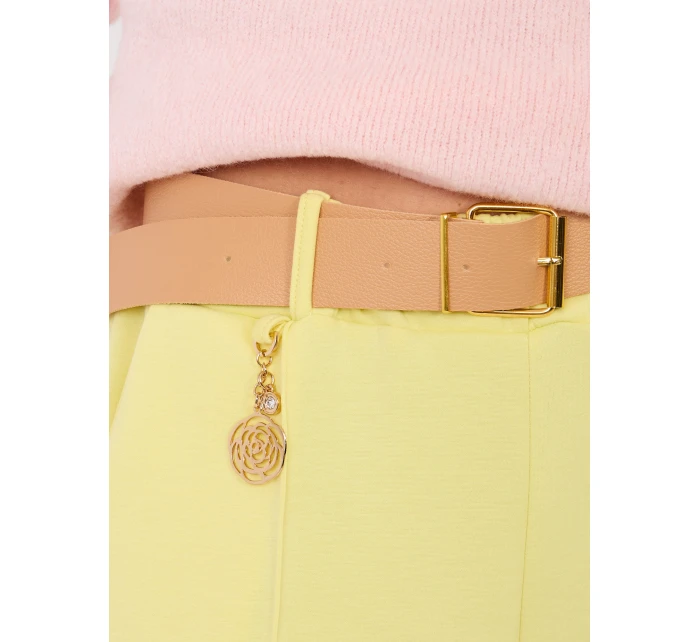 Nohavice MI SP K104.14 svetložltá