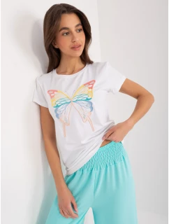 T shirt RV TS model 21338679 biały - FPrice