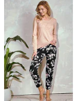 Dámské pyžamo Katie model 20257981 dł/r SXL Z25 - Taro Dámské pyžamo Katie model 20257981 dł/r SXL Z25 - Taro