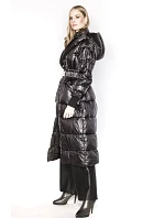 DŁUGA DAMSKA KURTKA Z CZARNA model 21244332 - Ann Gissy DŁUGA DAMSKA KURTKA Z CZARNA model 21244332 - Ann Gissy