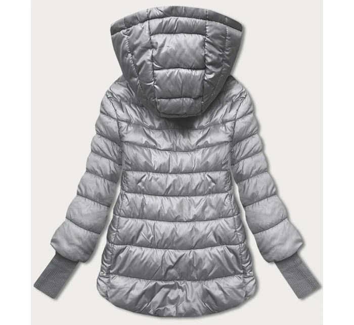 KRÓTKA KURTKA DAMSKA Z  SZARA model 21244690 - MINORITY