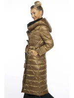 prošívaný kabát s kapucí model 21247349 - Ann Gissy prošívaný kabát s kapucí model 21247349 - Ann Gissy