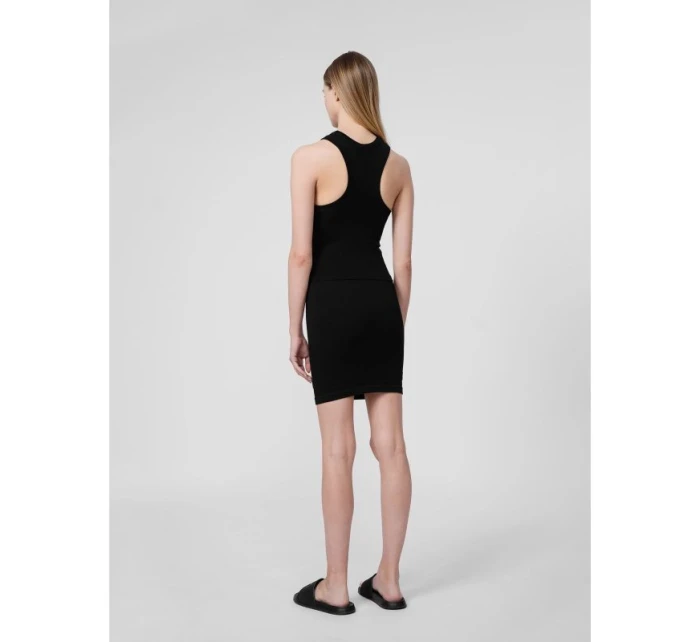 Dámský žebrovaný pletený top 4F