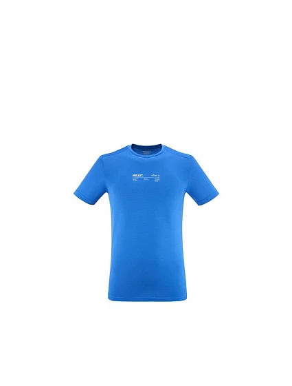 Pánske tričko MILLET Intense Essential Ts Ss M, modré'