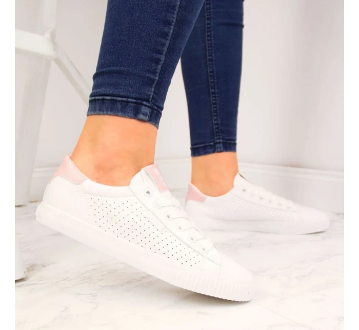 W model 20773180 Bílé nízké tenisky - Big Star