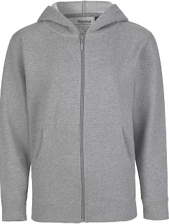 O Dětská mikina s kapucí z bio bavlny sport grey model 22503601 - Neutral