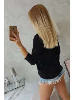 Halenka s 3D grafikou model 18743996 černá - K-Fashion Halenka s 3D grafikou model 18743996 černá - K-Fashion