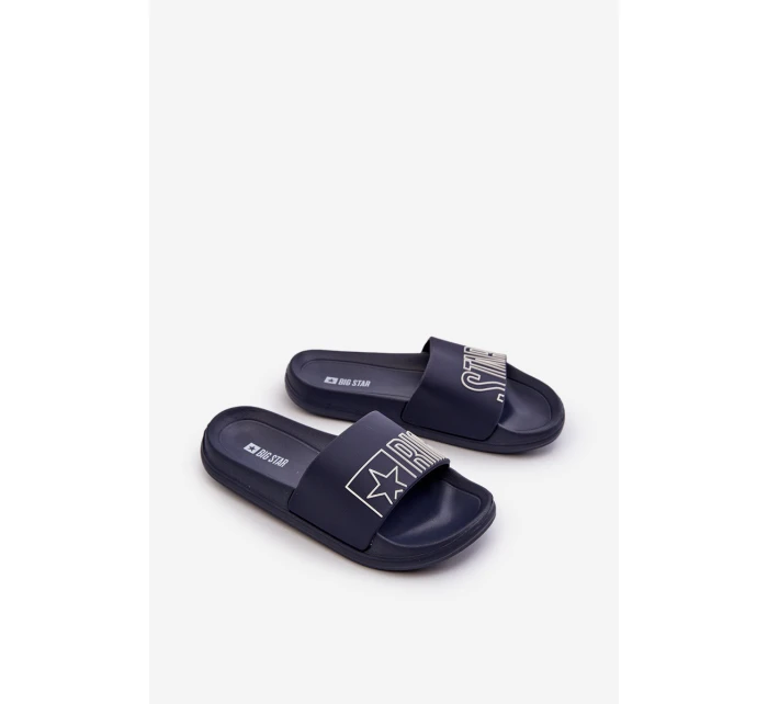 Klapki Dziecięce BIG STAR NN374521 Granatowe