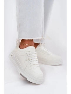 Niskie Sneakersy Damskie Big Star RR274A310 HI-POLY SYSTEM Białe