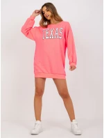 Mikina EM BL U719.82P fluo ružová