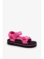 Dámské sandály na platformě Lee Cooper Fuchsia Dámské sandály na platformě Lee Cooper Fuchsia