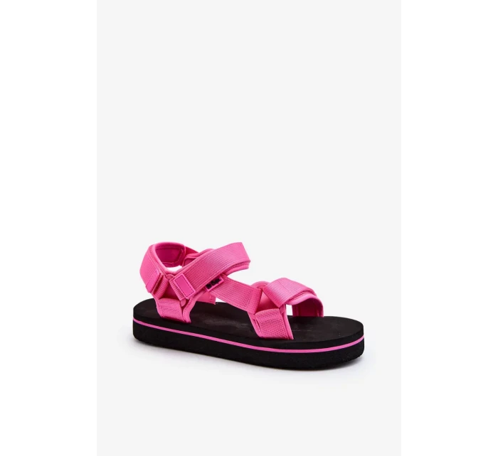 Dámské sandály na platformě Lee Cooper Fuchsia Dámské sandály na platformě Lee Cooper Fuchsia