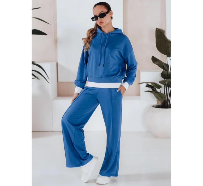 Dámská tepláková souprava modrá Dstreet model 21971345 - FashionStreet Dámská tepláková souprava modrá Dstreet model 21971345 - FashionStreet
