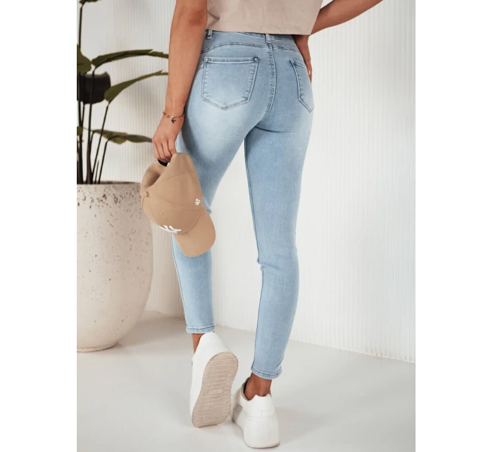 Dámské džínové kalhoty světle modré model 21972740 - Dstreet
