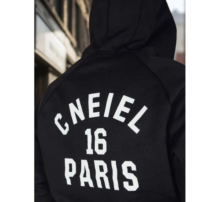 Pánska bunda bomber s kapucňou sivá FashionStreet TX5017