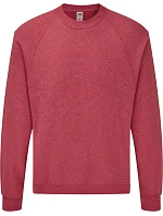 Classic Raglan Sweat mikina vintage heather red model 22537352 - Fruit of the Loom Classic Raglan Sweat mikina vintage heather red model 22537352 - Fruit of the Loom