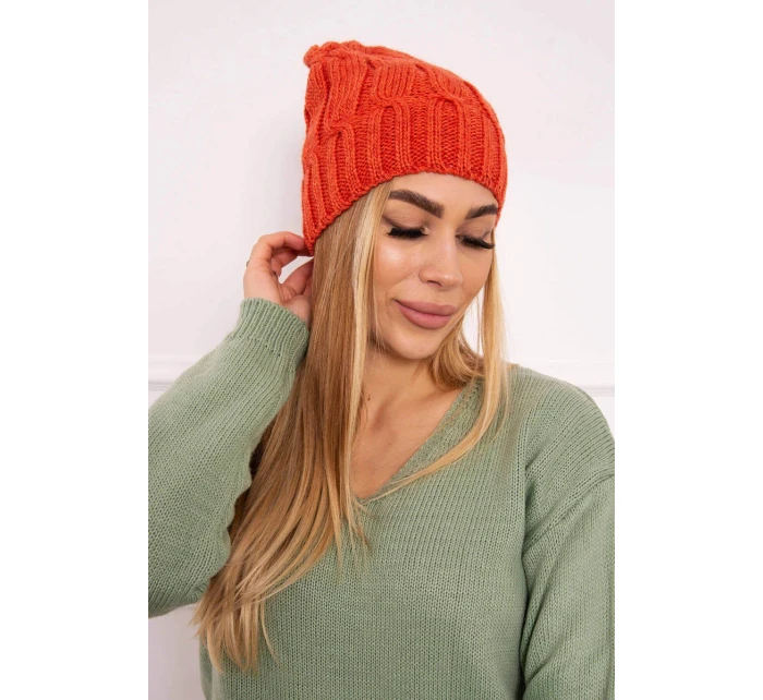 Fleecová čiapka Iwona K221 červená