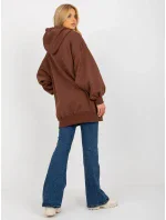 Dámska mikina EM BL 694.20x tmavo hnedá - FPrice Dámska mikina EM BL 694.20x tmavo hnedá - FPrice