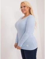 Bluzka RV BZ model 19572731 jasny niebieski - FPrice