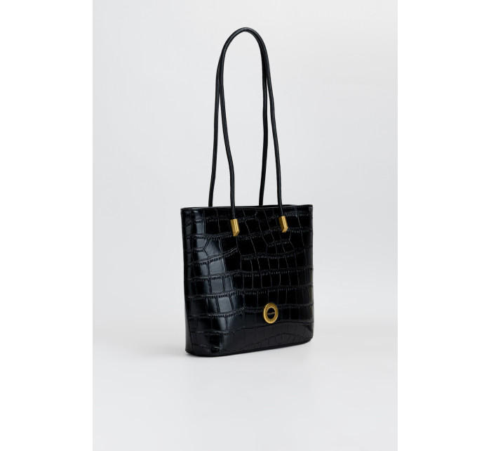 Monnari Tašky Dámska kabelka s multi čiernym vzorom