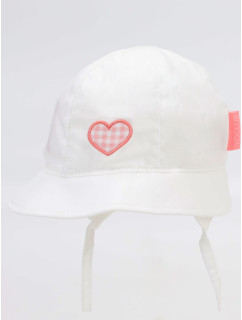 Dievčenský letný klobúk Yoclub CLU-0103G-0100 White