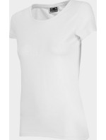 Dámske tričko 4F H4L22-TSD353 biele